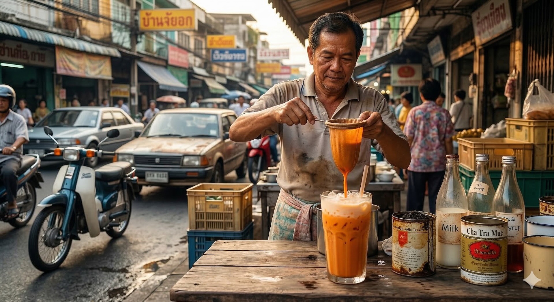 Traditional Thai iced tea (cha yen) — a drink with a long history
